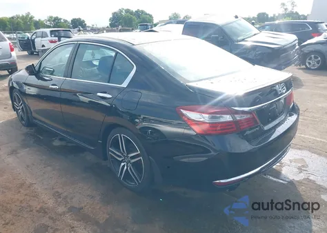 2016 Honda Accord Sport из США, поврежденный, VIN 1HGCR2F51GA019468